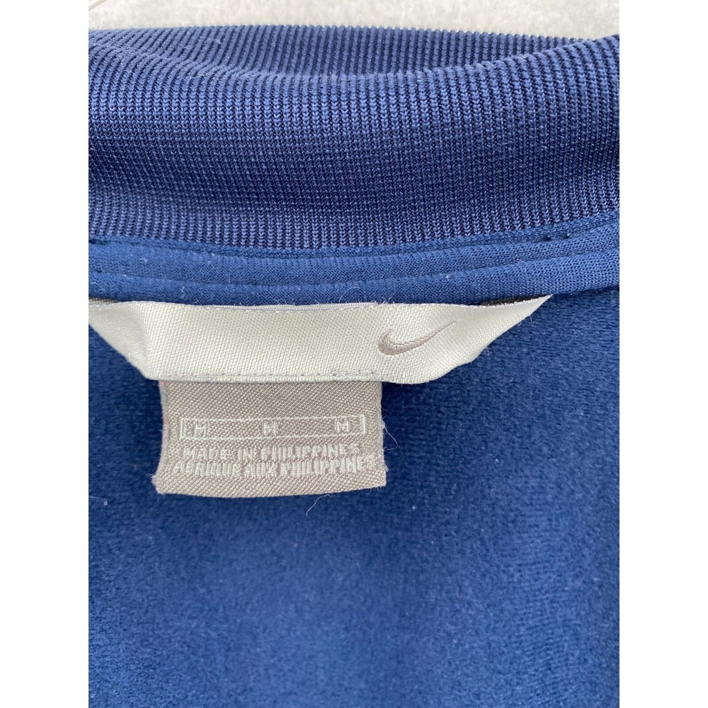 Vintage Y2K Nike Jacket Size Medium Blue White Tracksuit Full‎ Zip Logo - Picture 7 of 9